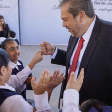 Conmemoran 120 aniversario de la Benito Juárez en Ramos