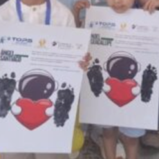 Celebran alta médica de 5 niños con pie equinovaro