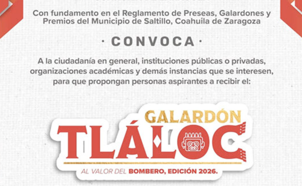 tlaloc galardon saltillo verdadinformativa