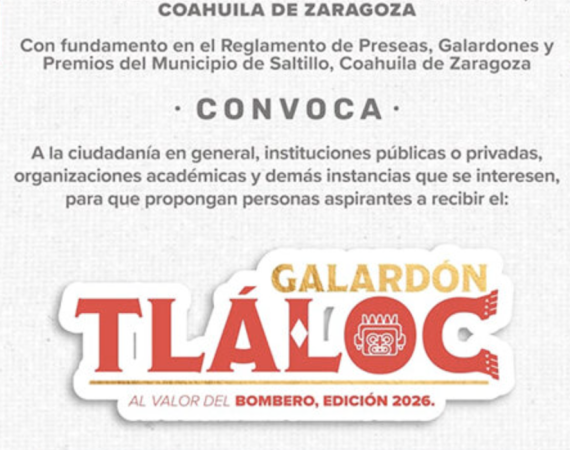 tlaloc galardon saltillo verdadinformativa